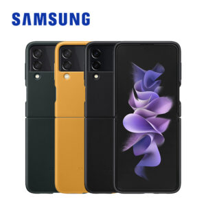 SAMSUNG Galaxy Z Flip3 5G 皮革背蓋