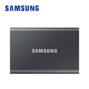 【贈三星行李箱綁帶】SAMSUNG T7系列 移動固態硬碟 500GB 深空灰 MU-PC500T/WW