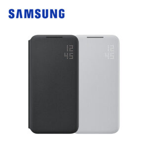 SAMSUNG Galaxy S22 LED 皮革翻頁式皮套