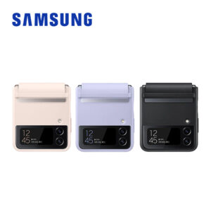 SAMSUNG Galaxy Z Flip4 全覆蓋設計皮革背蓋