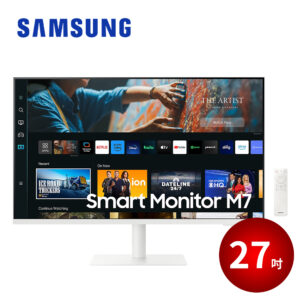 SAMSUNG 27吋 智慧聯網螢幕 M7 (2023) S27CM703UC