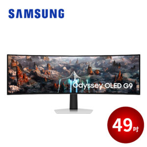 SAMSUNG 49吋 Odyssey OLED G9 曲面電競顯示器 S49CG934SC