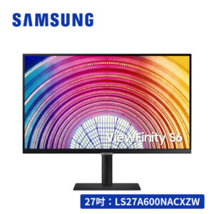 SAMSUNG 27吋 S6 QHD 高解析度平面顯示器 (ENERGY STAR)